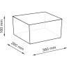 Корзина 15 л WASSERKRAFT AISCH WB-550-M